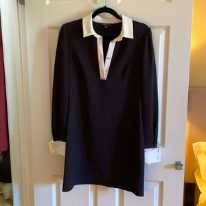 Black Halo Black A-line Dres